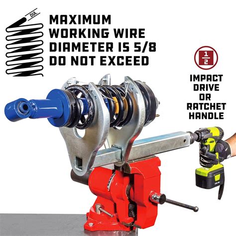 tool to compress gas springs|inside coil spring compressor tool.